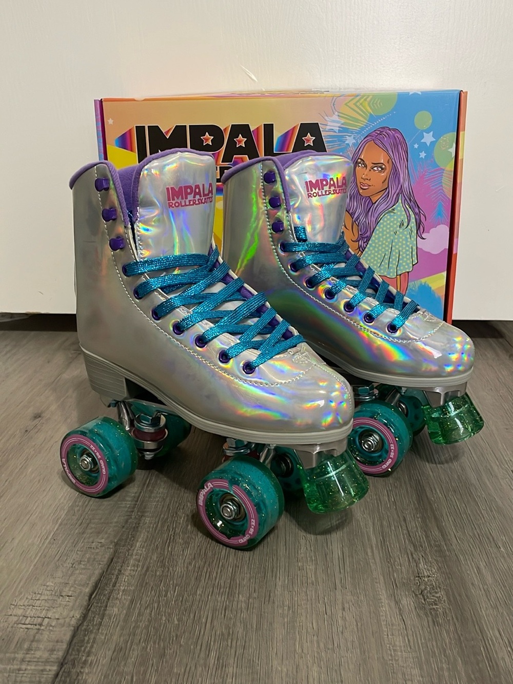 Impala Women's Holographic Roller Skates
